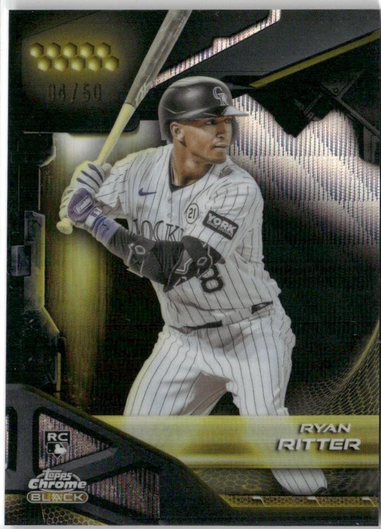 Ryan Ritter [Gold Wave Refractor] #78