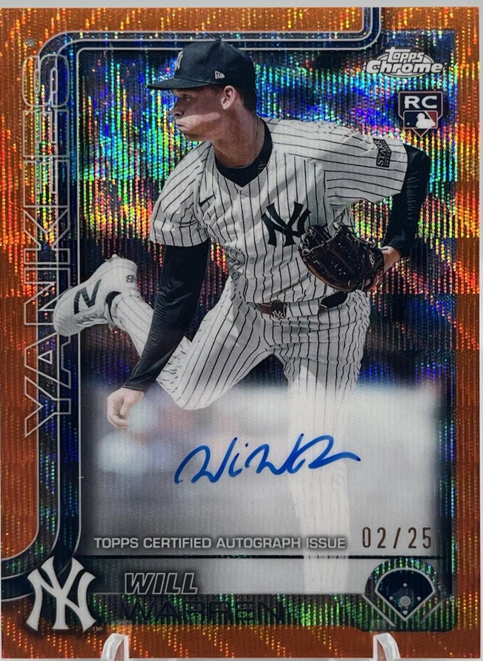Will Warren [Orange Wave Refractor] #RA-WWA