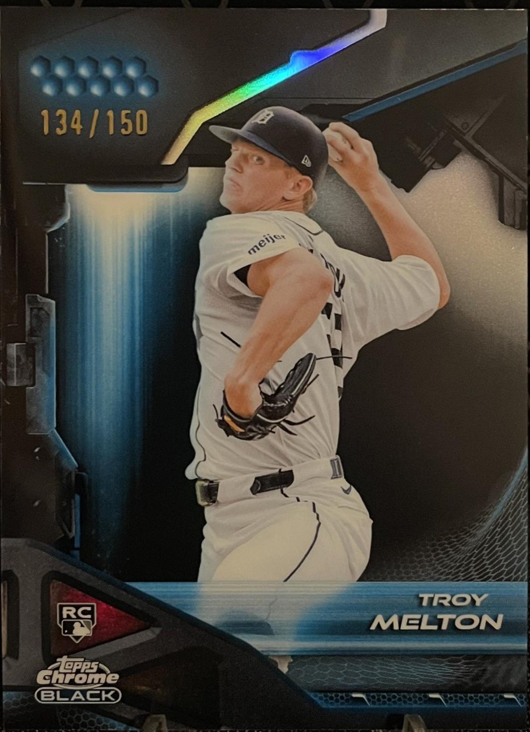 Troy Melton [Blue Refractor] #92
