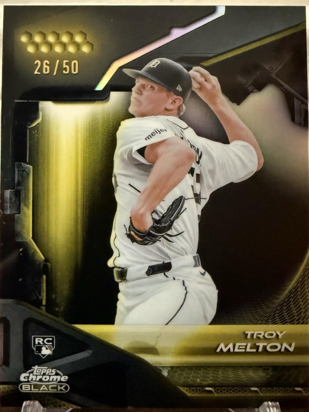 Troy Melton [Gold Refractor] #92
