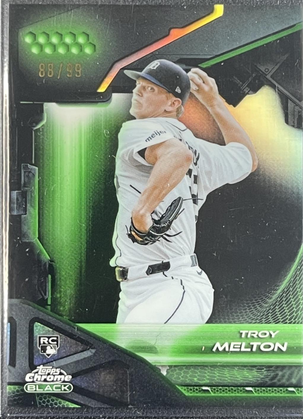 Troy Melton [Green Refractor] #92