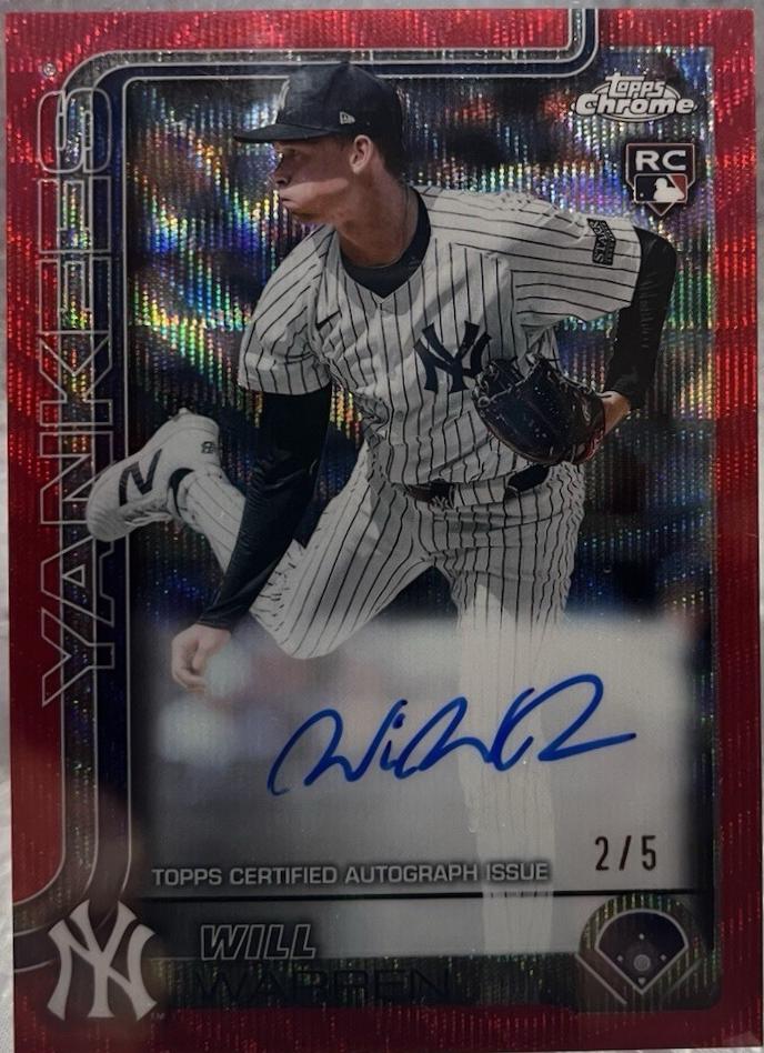 Will Warren [Red Wave Refractor] #RA-WWA