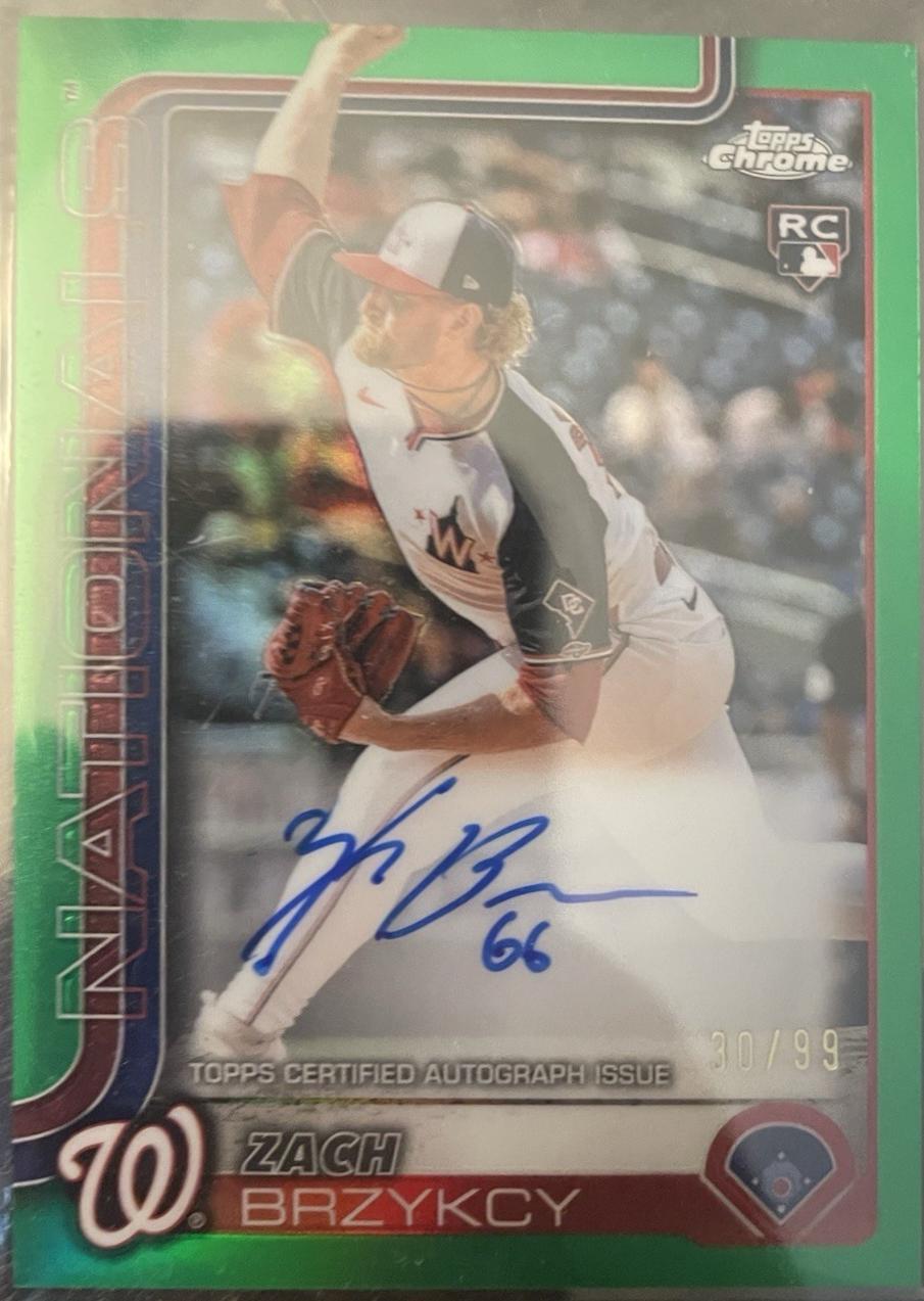 Zach Brzykcy [Green Refractor] #RA-ZB