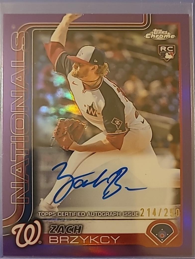 Zach Brzykcy [Purple Refractor] #RA-ZB
