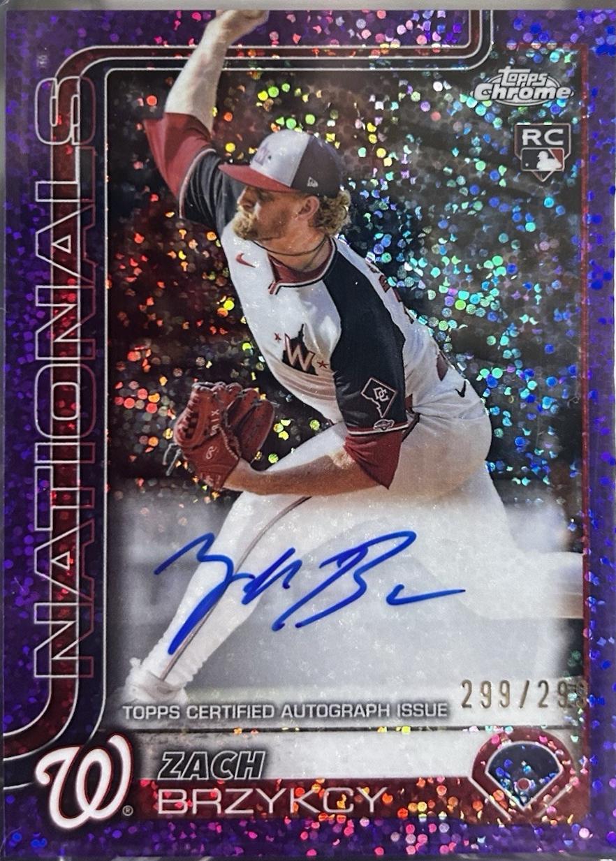 Zach Brzykcy [Purple Speckle Refractor] #RA-ZB