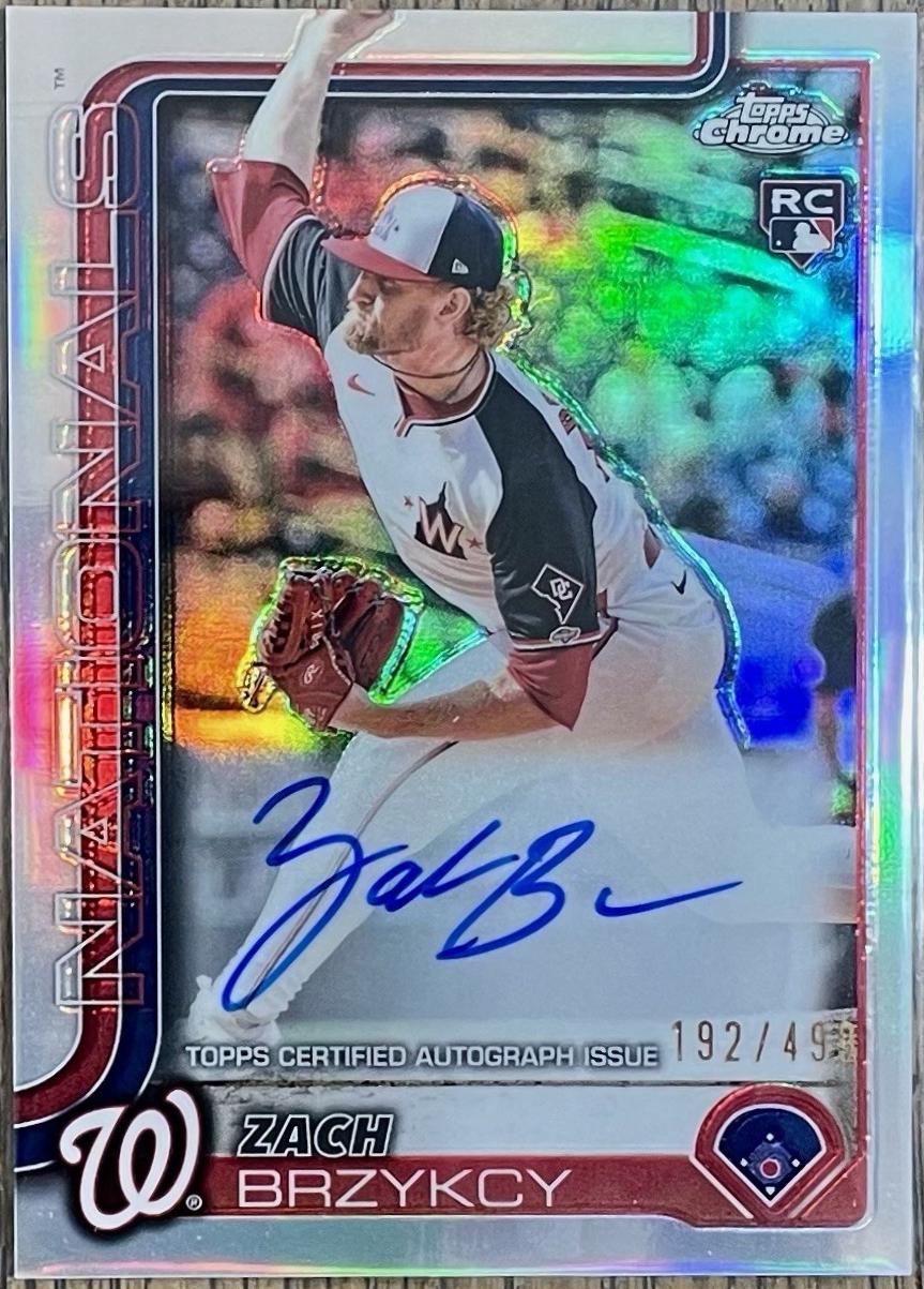 Zach Brzykcy [Refractor] #RA-ZB