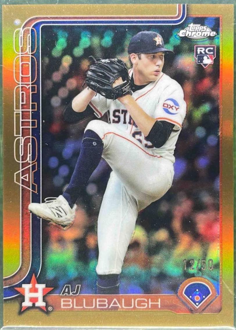 AJ Blubaugh [Gold Refractor] #USC163