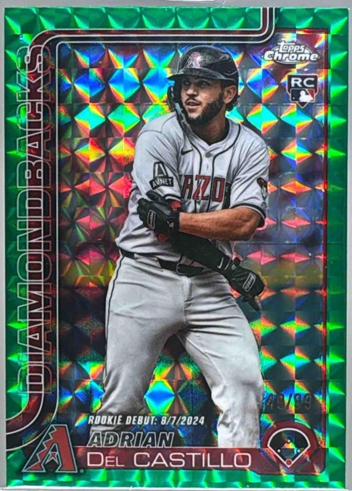Adrian Del Castillo [Green Geometric Refractor] #USC92