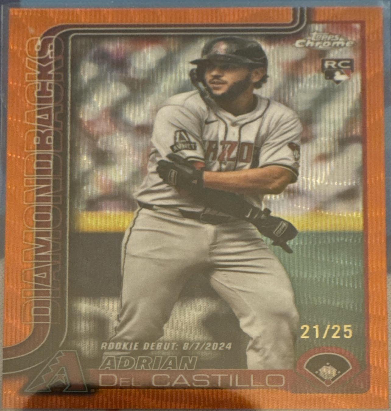 Adrian Del Castillo [Orange Wave Refractor] #USC92