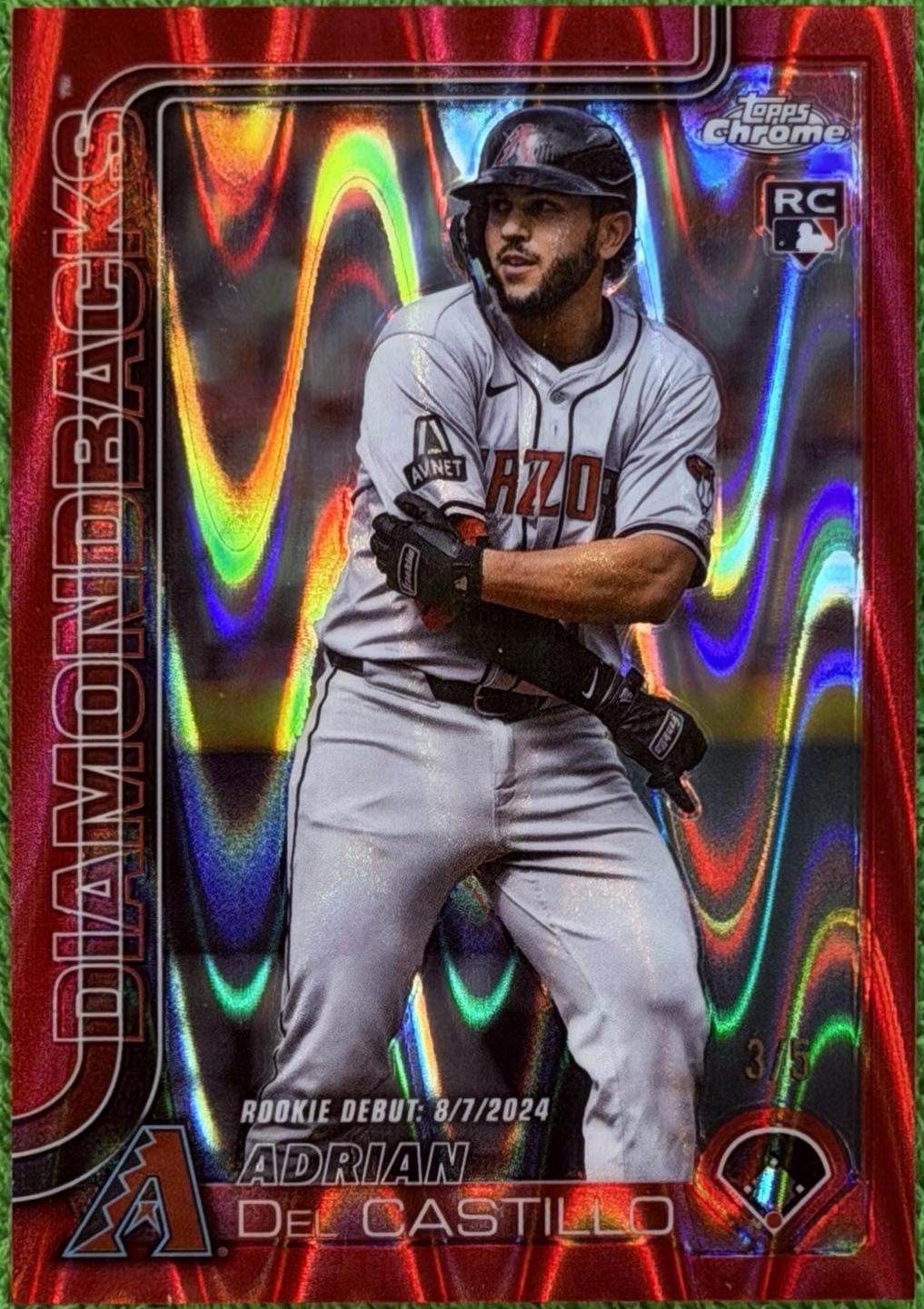 Adrian Del Castillo [Red RayWave Refractor] #USC92