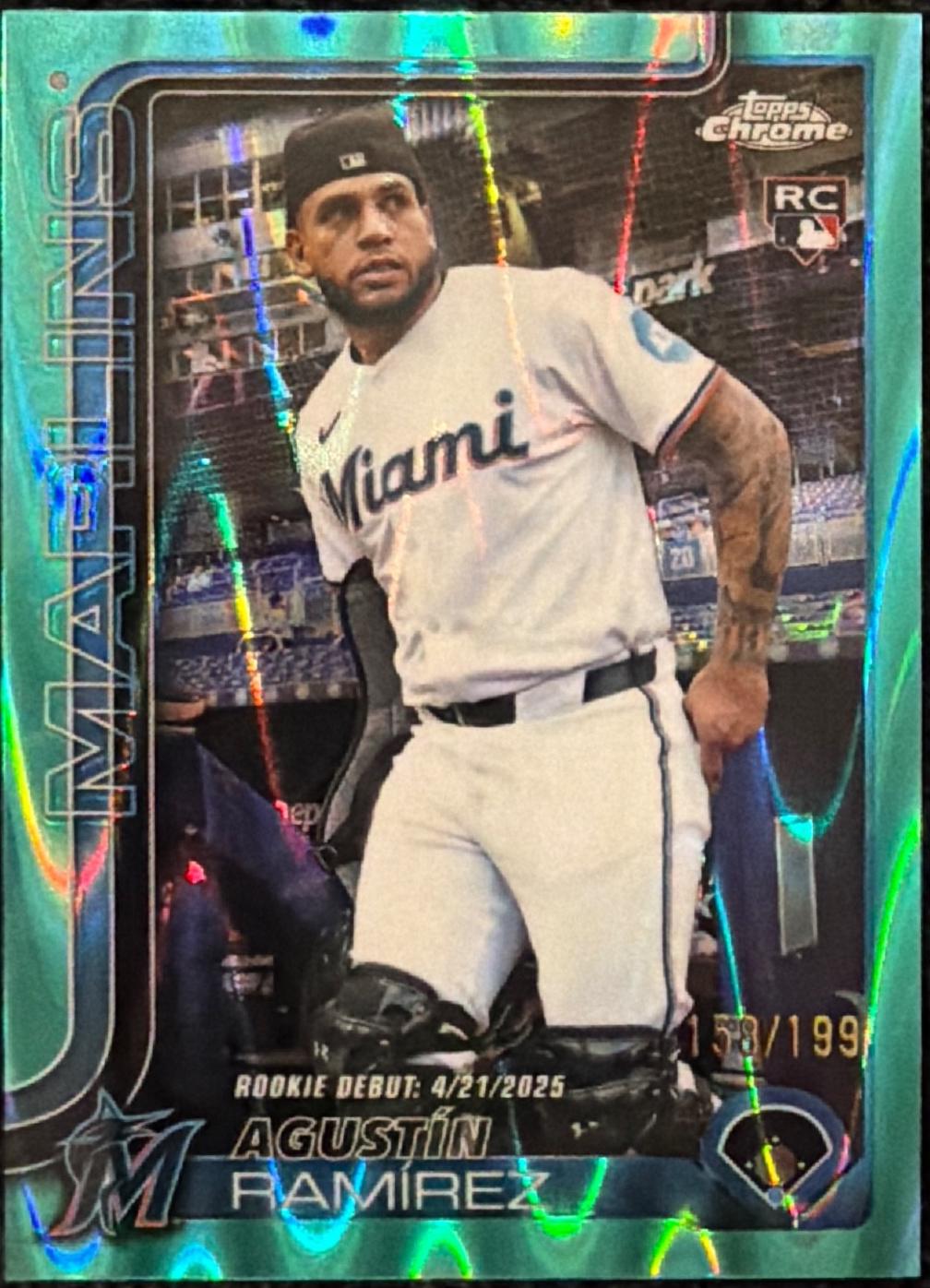 Agustin Ramirez [Aqua Refractor] #USC38