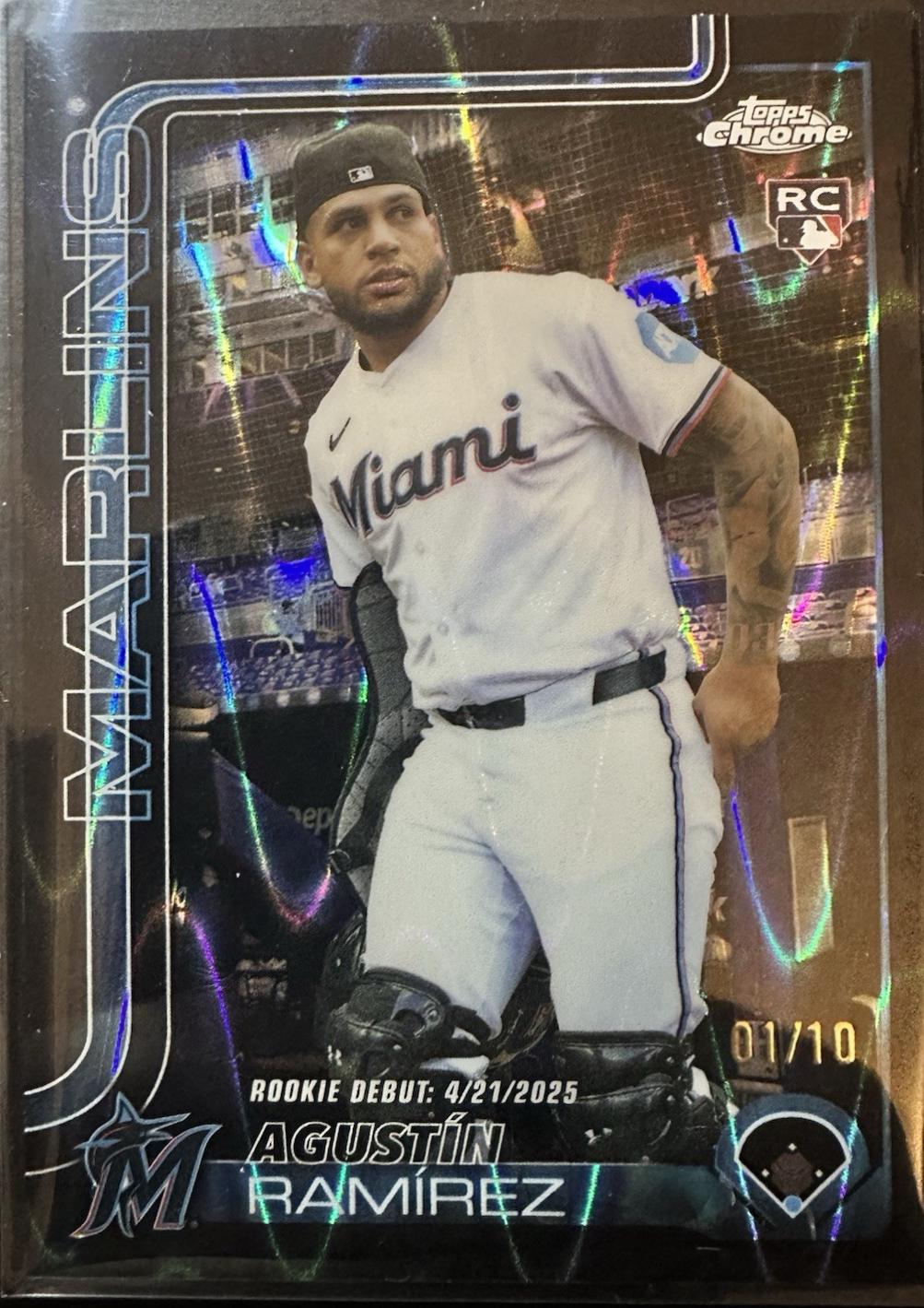 Agustin Ramirez [Black Refractor] #USC38