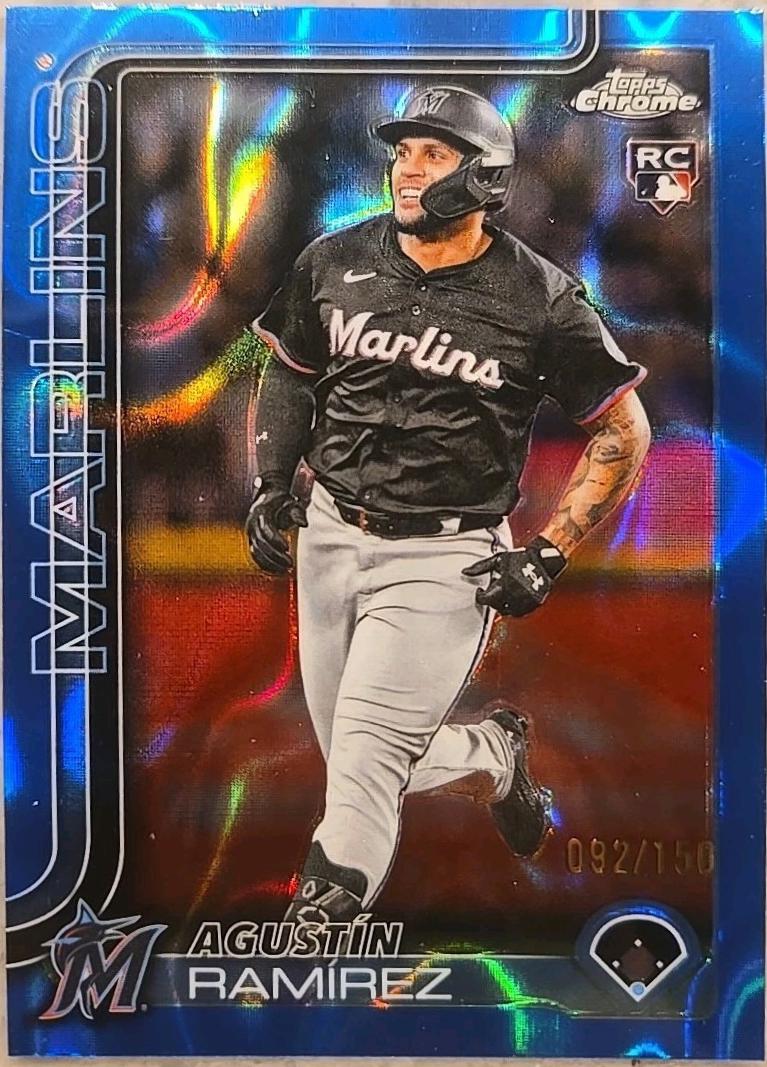 Agustin Ramirez [Blue Lava Refractor] #USC200