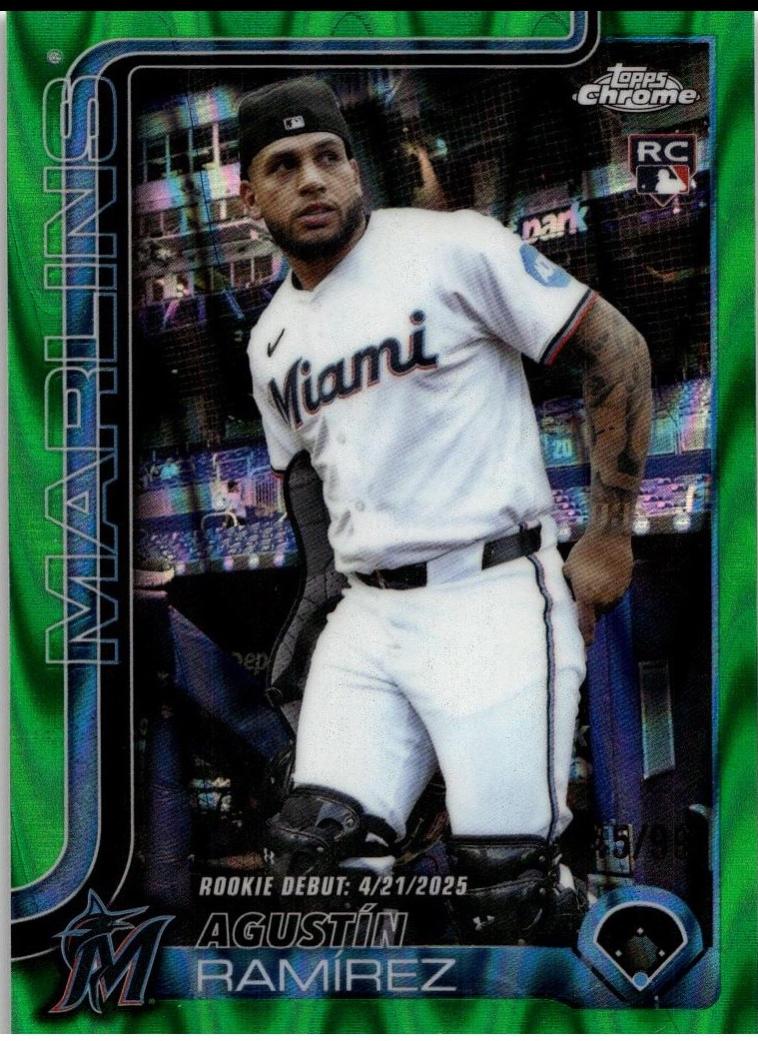 Agustin Ramirez [Green RayWave Refractor] #USC38