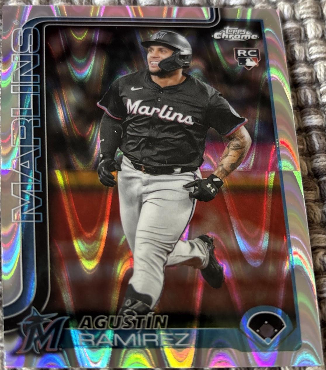 Agustin Ramirez [Orange Wave Refractor] #USC200