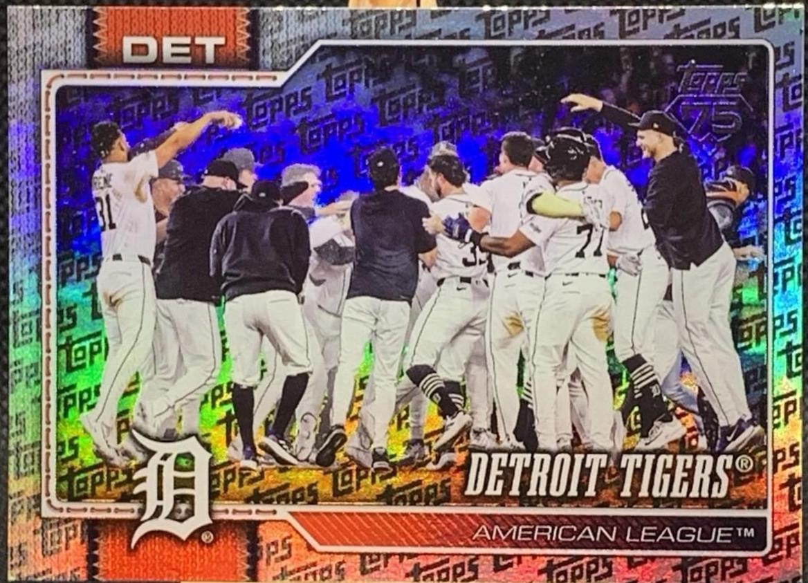 Detroit Tigers  [Topps Border] #262