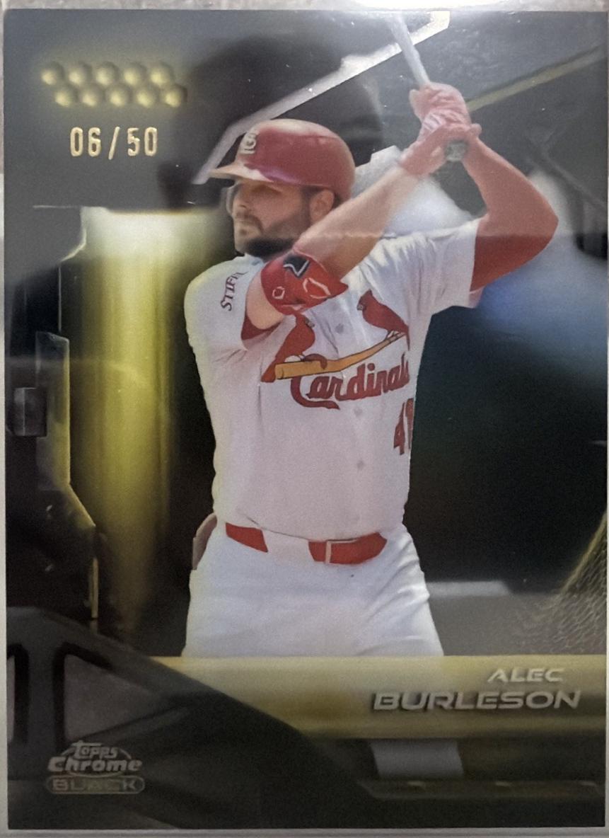 Alec Burleson [Gold Refractor] #96