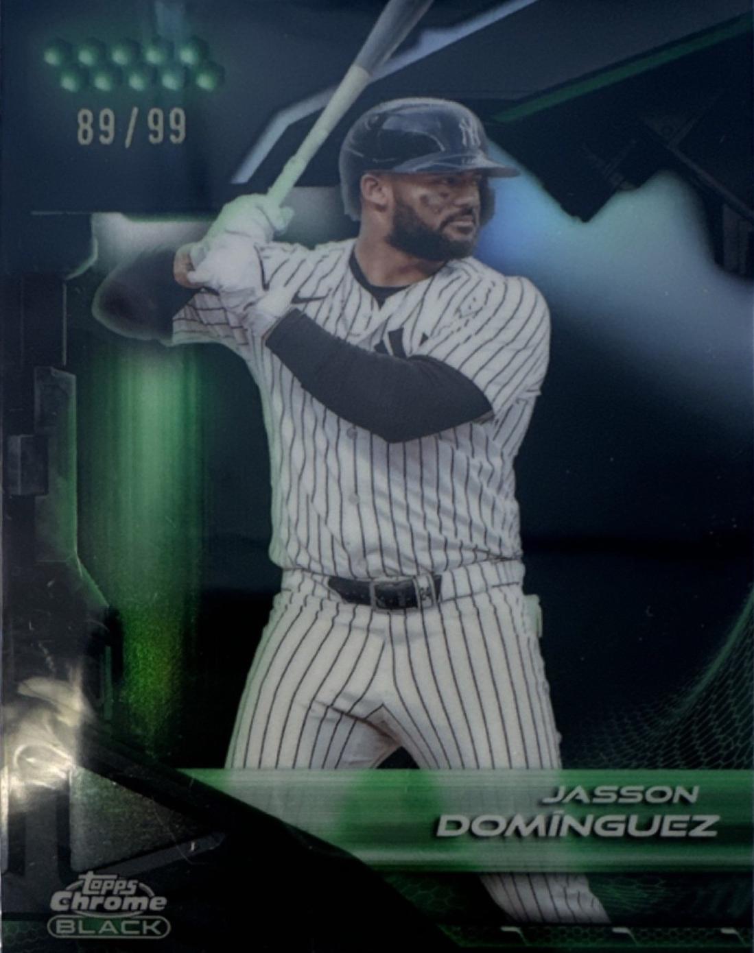 Jasson Dominguez [Green Refractor] #110