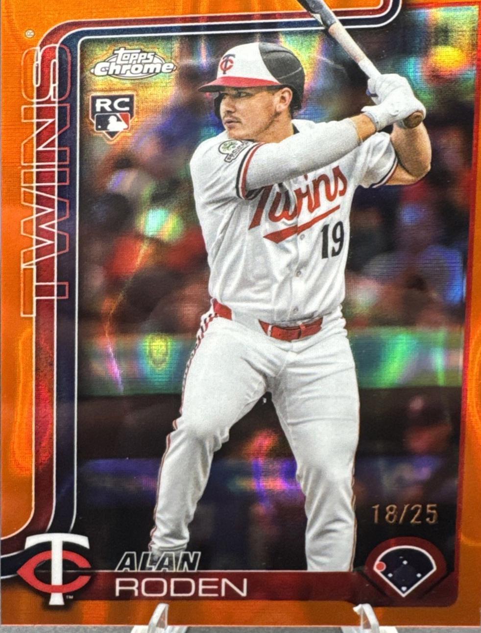 Alan Roden [Orange Lava Refractor] #USC41