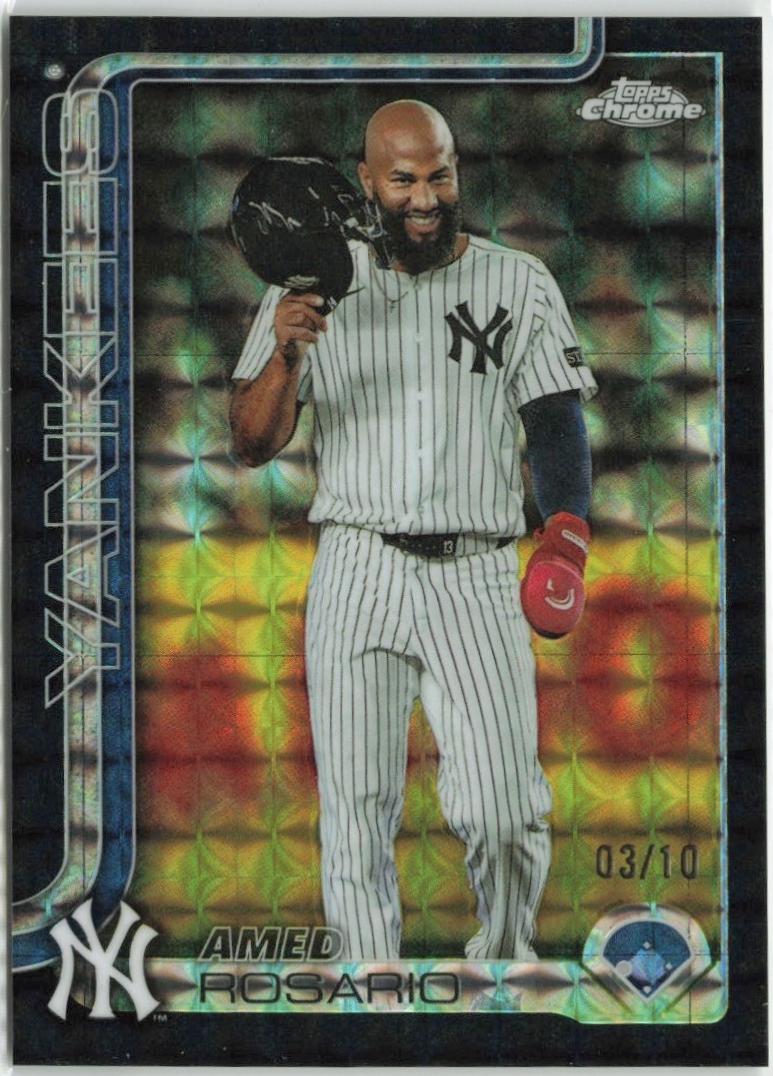 Amed Rosario [Black Geometric Refractor] #USC51