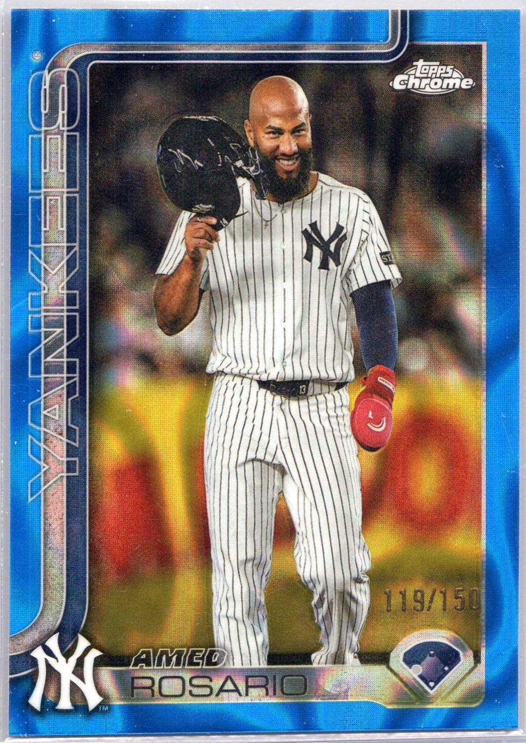 Amed Rosario [Blue Lava Refractor] #USC51