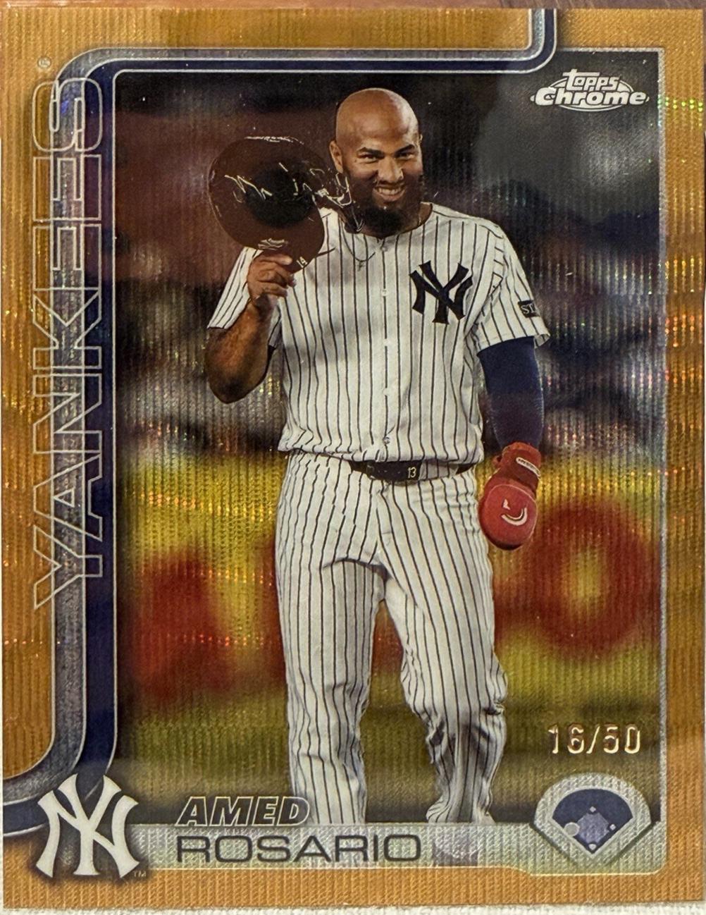 Amed Rosario [Gold Wave Refractor] #USC51