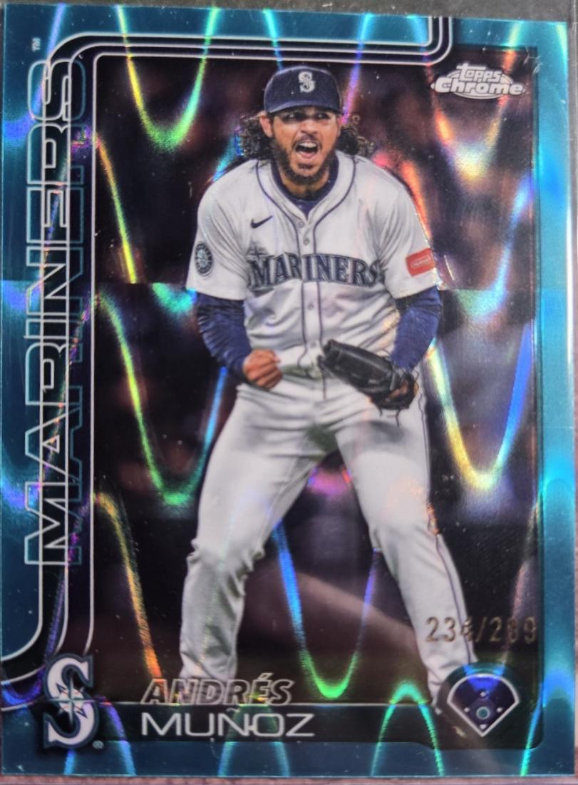 Andres Munoz [Aqua RayWave Refractor] #USC108