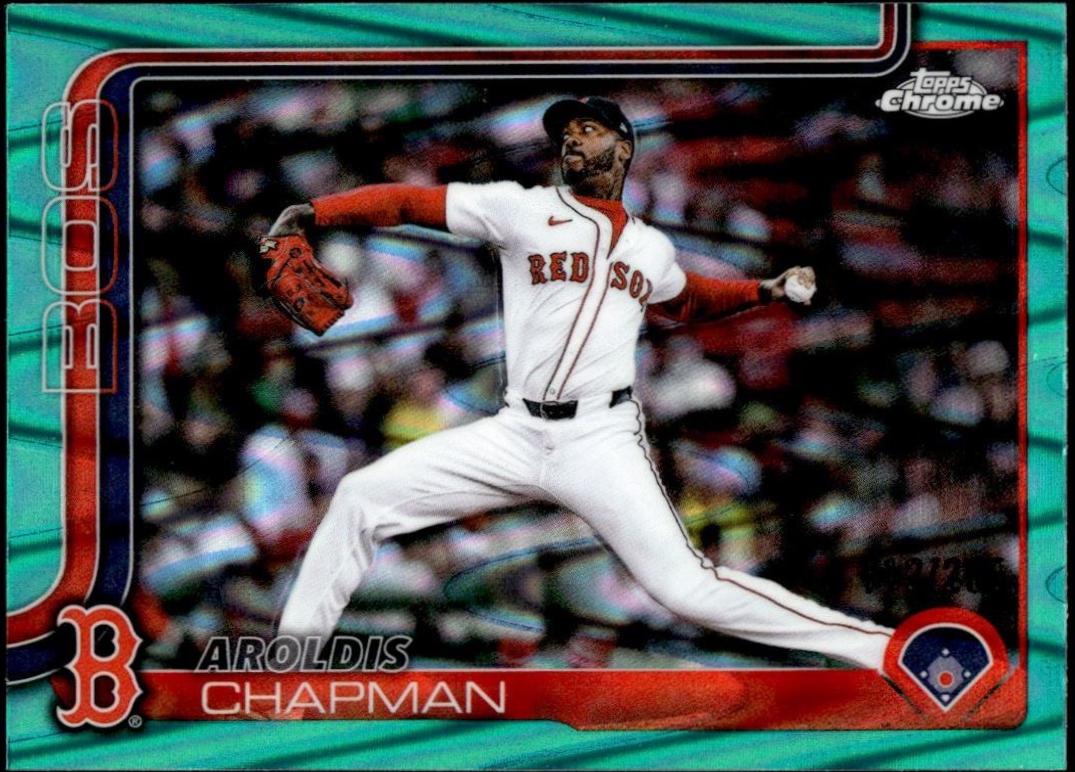 Aroldis Chapman [Aqua RayWave Refractor] #USC191