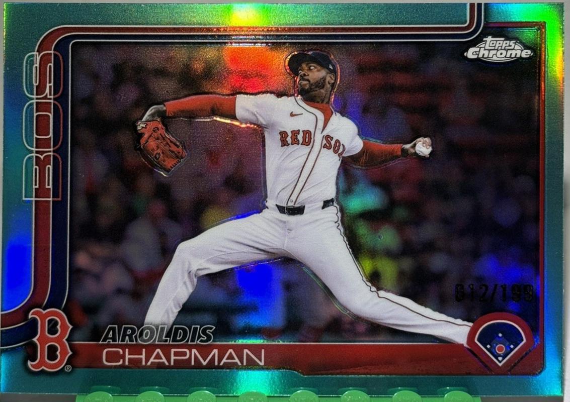 Aroldis Chapman [Aqua Refractor] #USC191