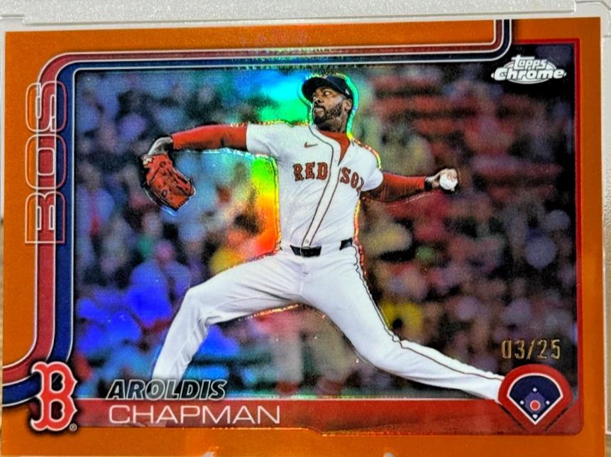 Aroldis Chapman [Orange Refractor] #USC191