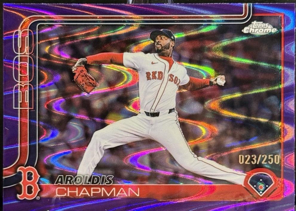 Aroldis Chapman [Purple RayWave] #USC191