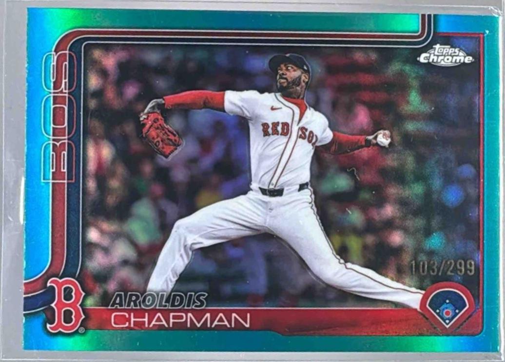 Aroldis Chapman [Teal Refractor] #USC191