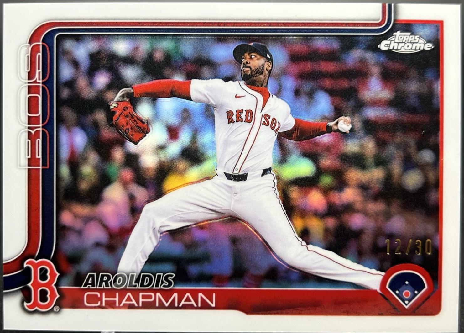 Aroldis Chapman [White Refractor] #USC191