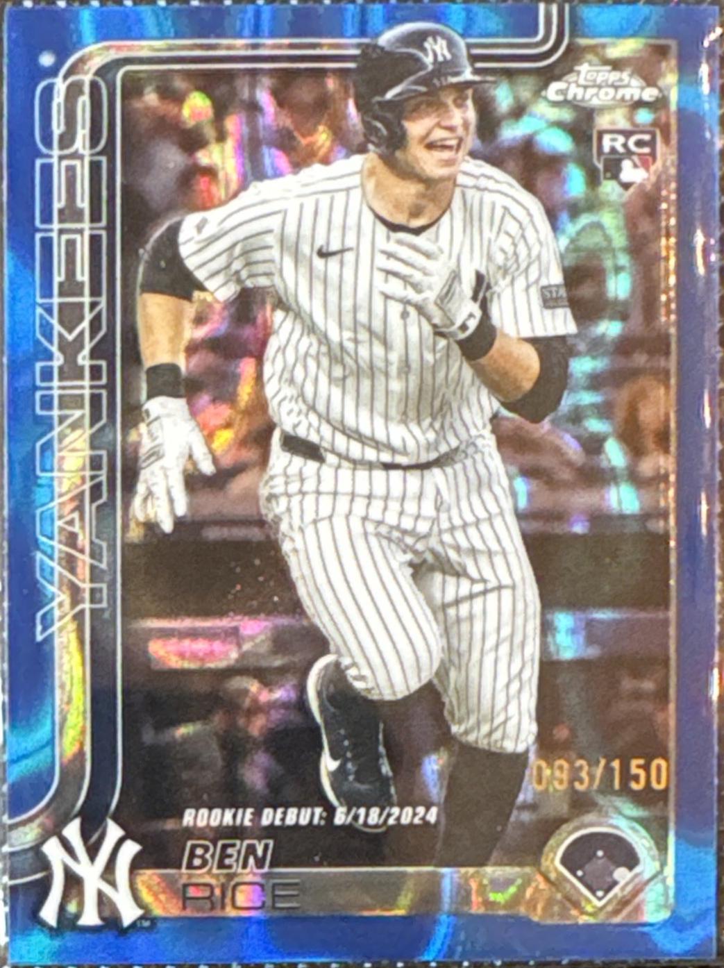Ben Rice [Blue Wave Refractor] #USC138