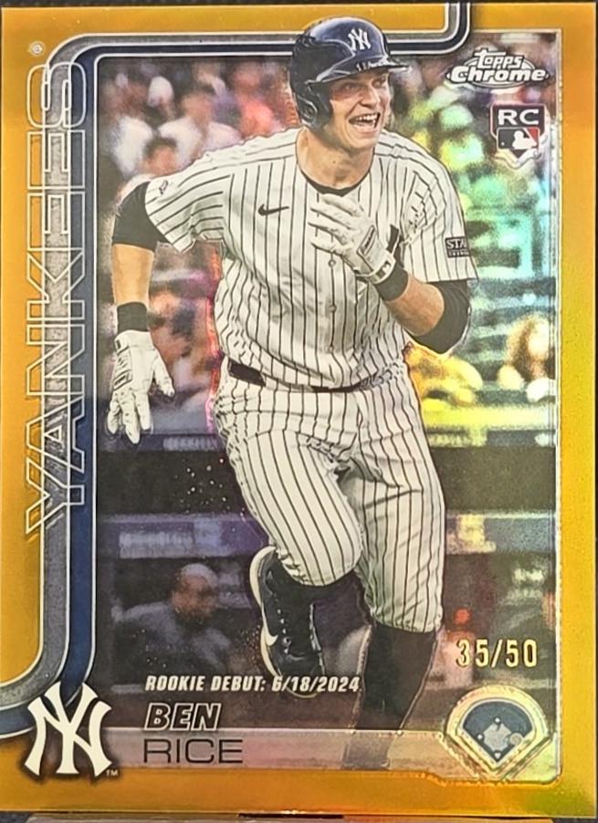 Ben Rice [Gold Refractor] #USC138