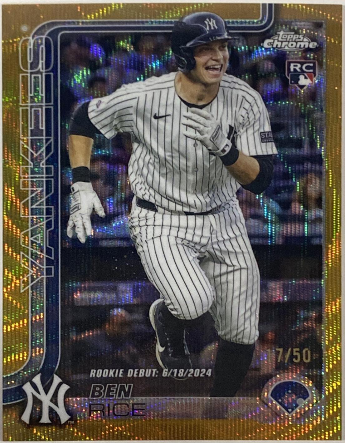 Ben Rice [Gold Wave Refractor] #USC138