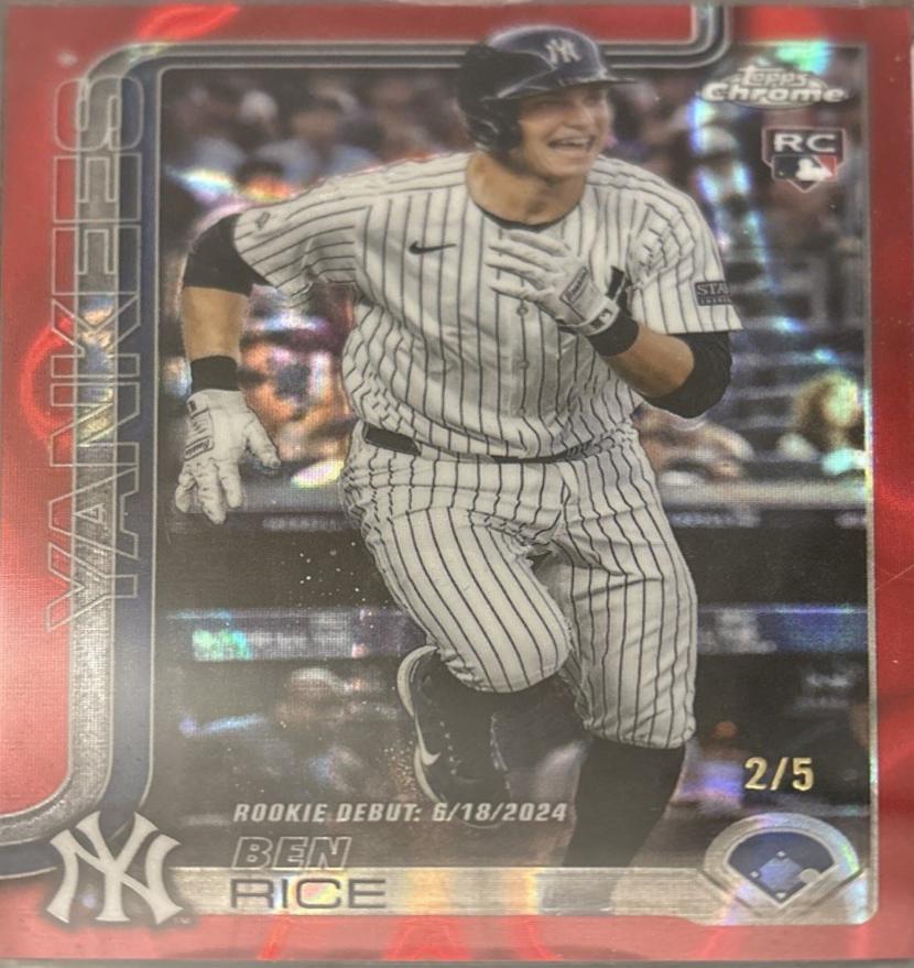 Ben Rice [Red Lava Refractor] #USC138