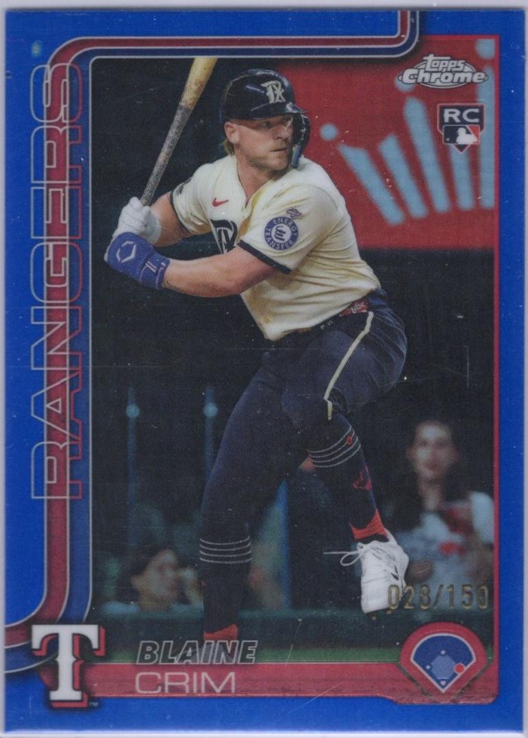 Blaine Crim [Blue Refractor] #USC83