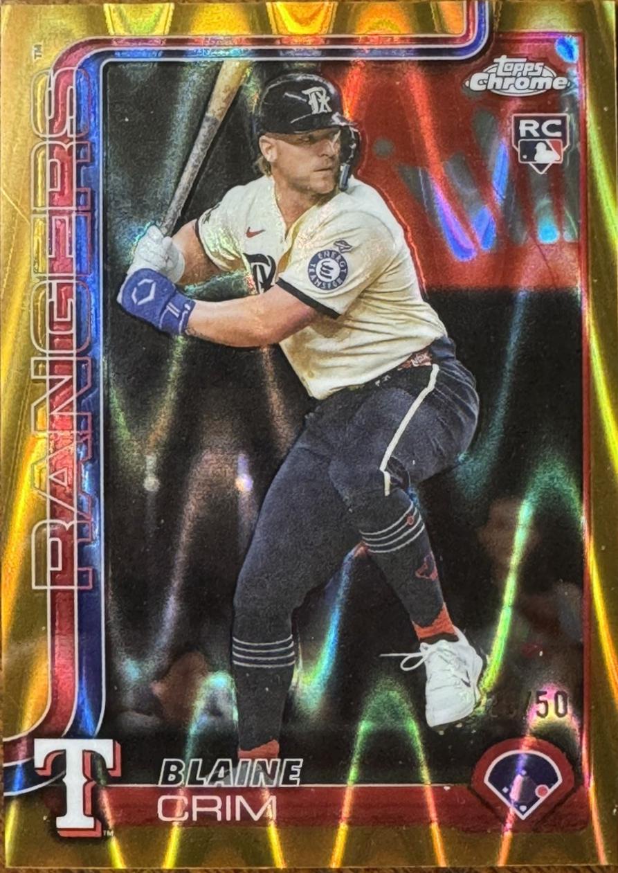 Blaine Crim [Gold Refractor] #USC83
