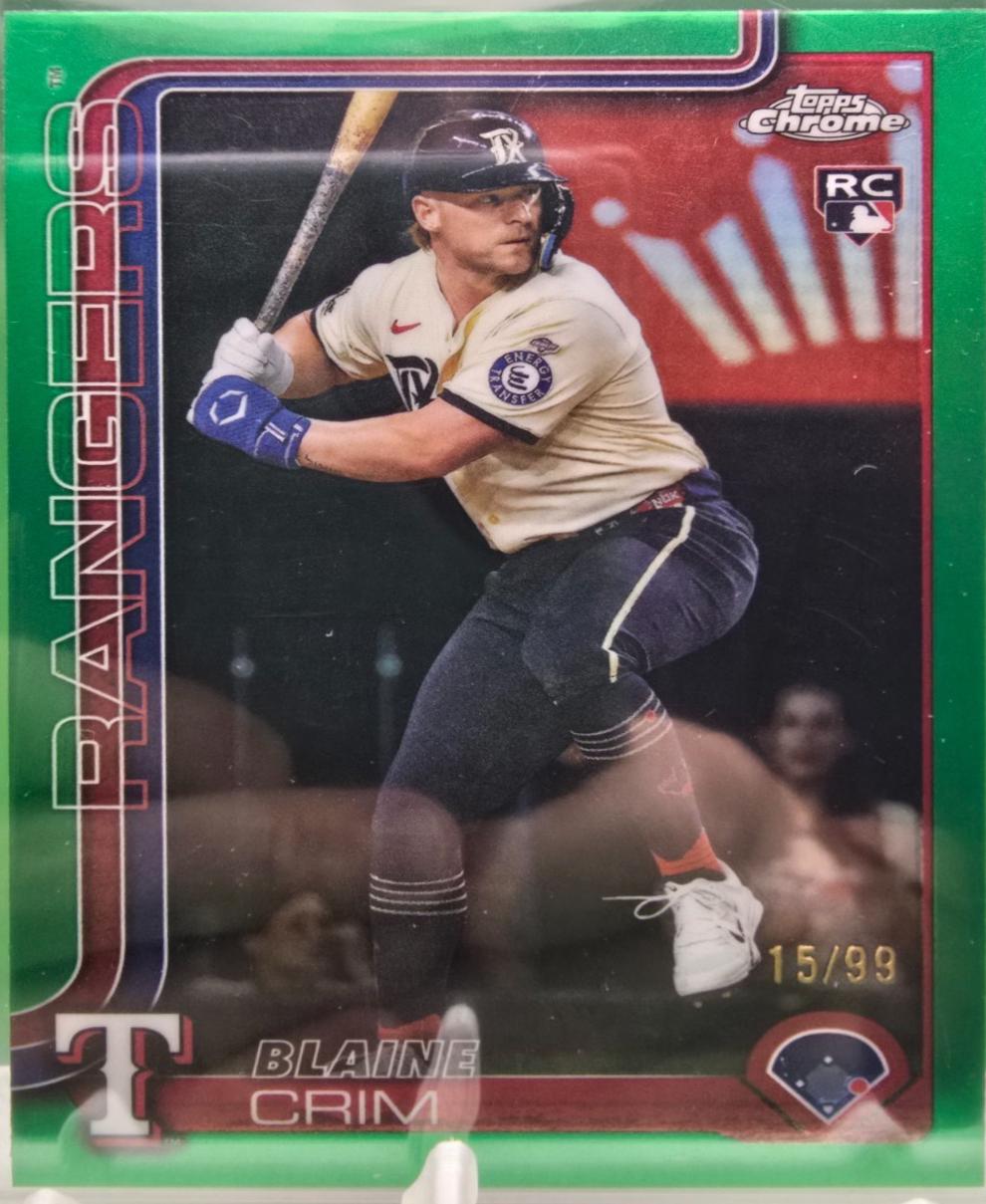 Blaine Crim [Green Refractor] #USC83