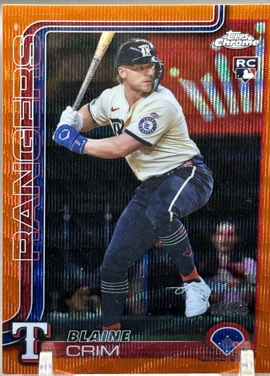 Blaine Crim [Orange Refractor] #USC83