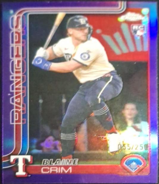 Blaine Crim [Purple Refractor] #USC83