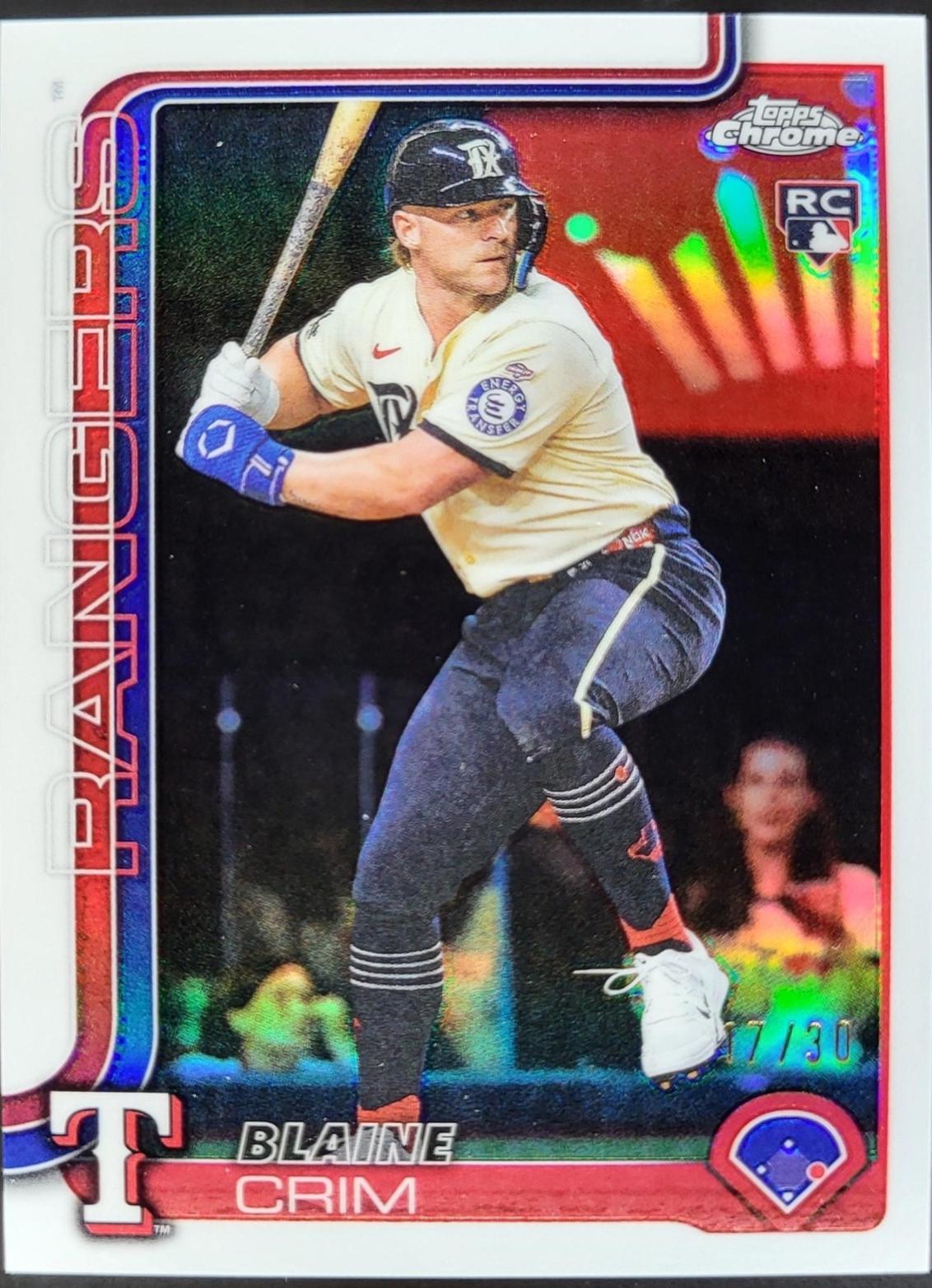 Blaine Crim [White Refractor] #USC83