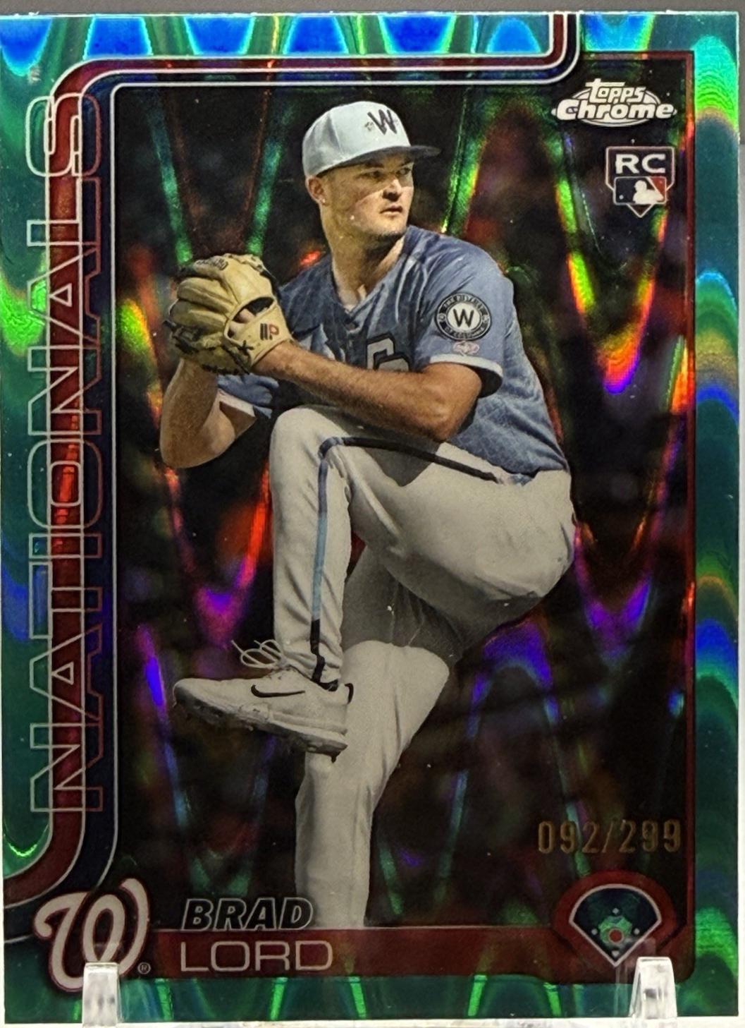 Brad Lord [Aqua RayWave Refractor] #USC77
