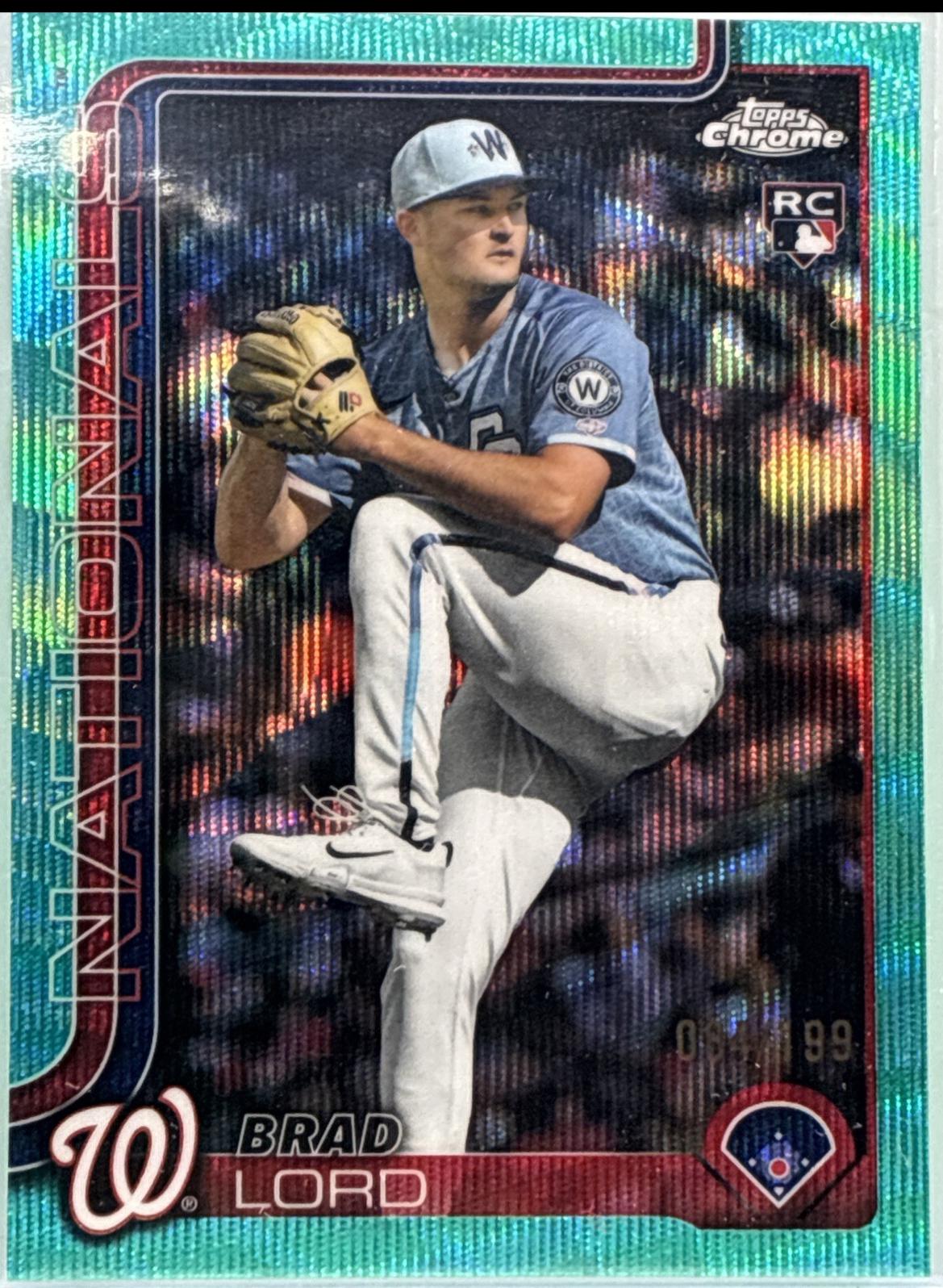Brad Lord [Aqua Wave Refractor] #USC77