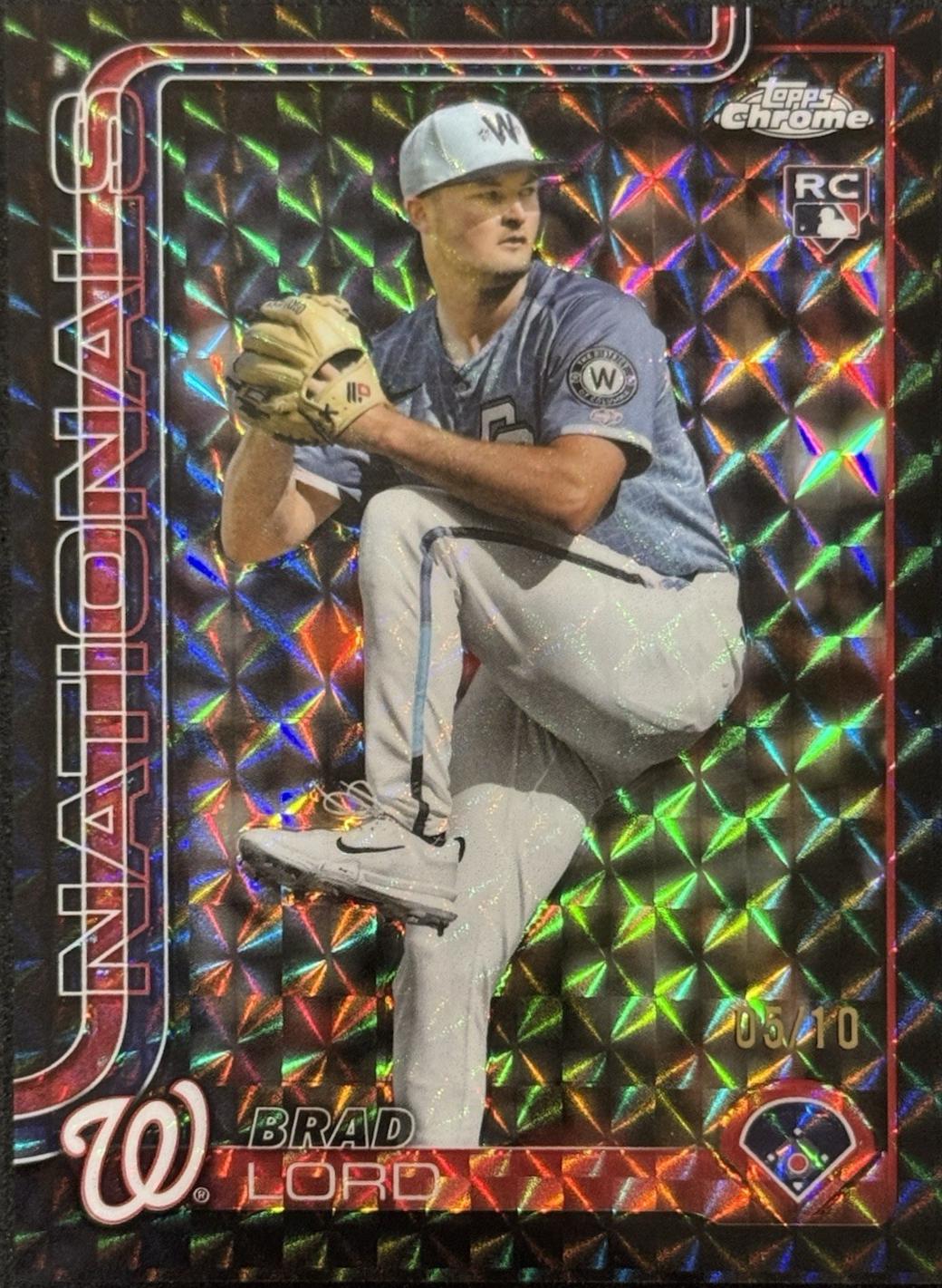 Brad Lord [Black Geometric Refractor] #USC77