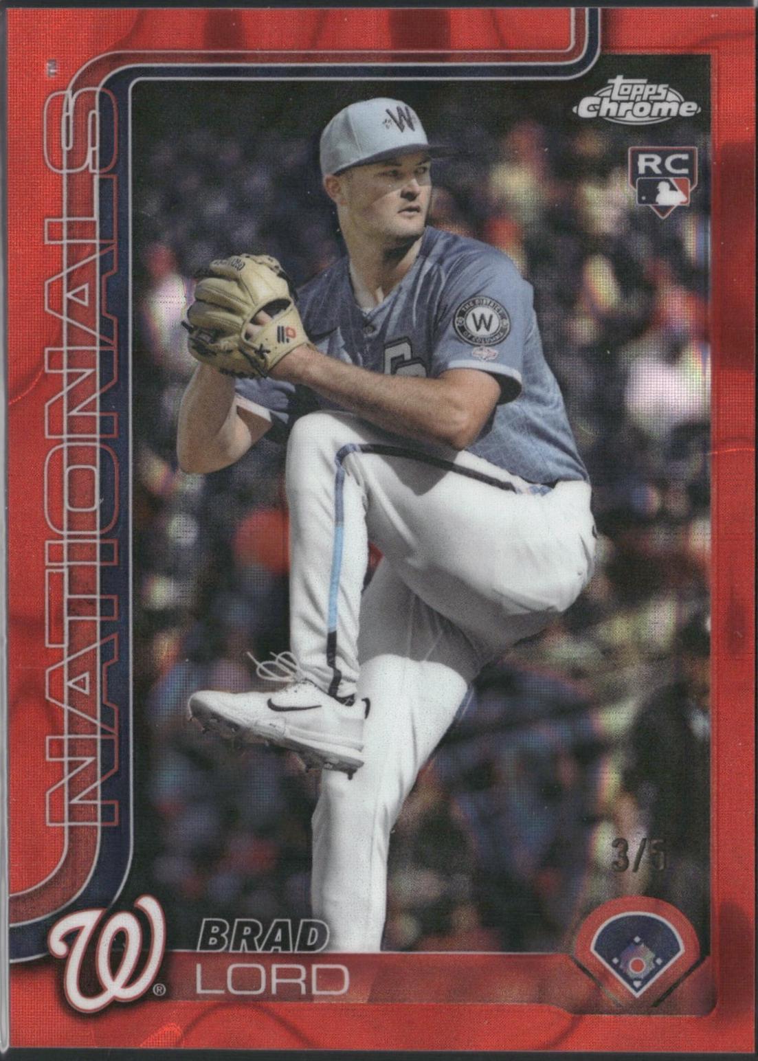 Brad Lord [Red Lava Refractor] #USC77