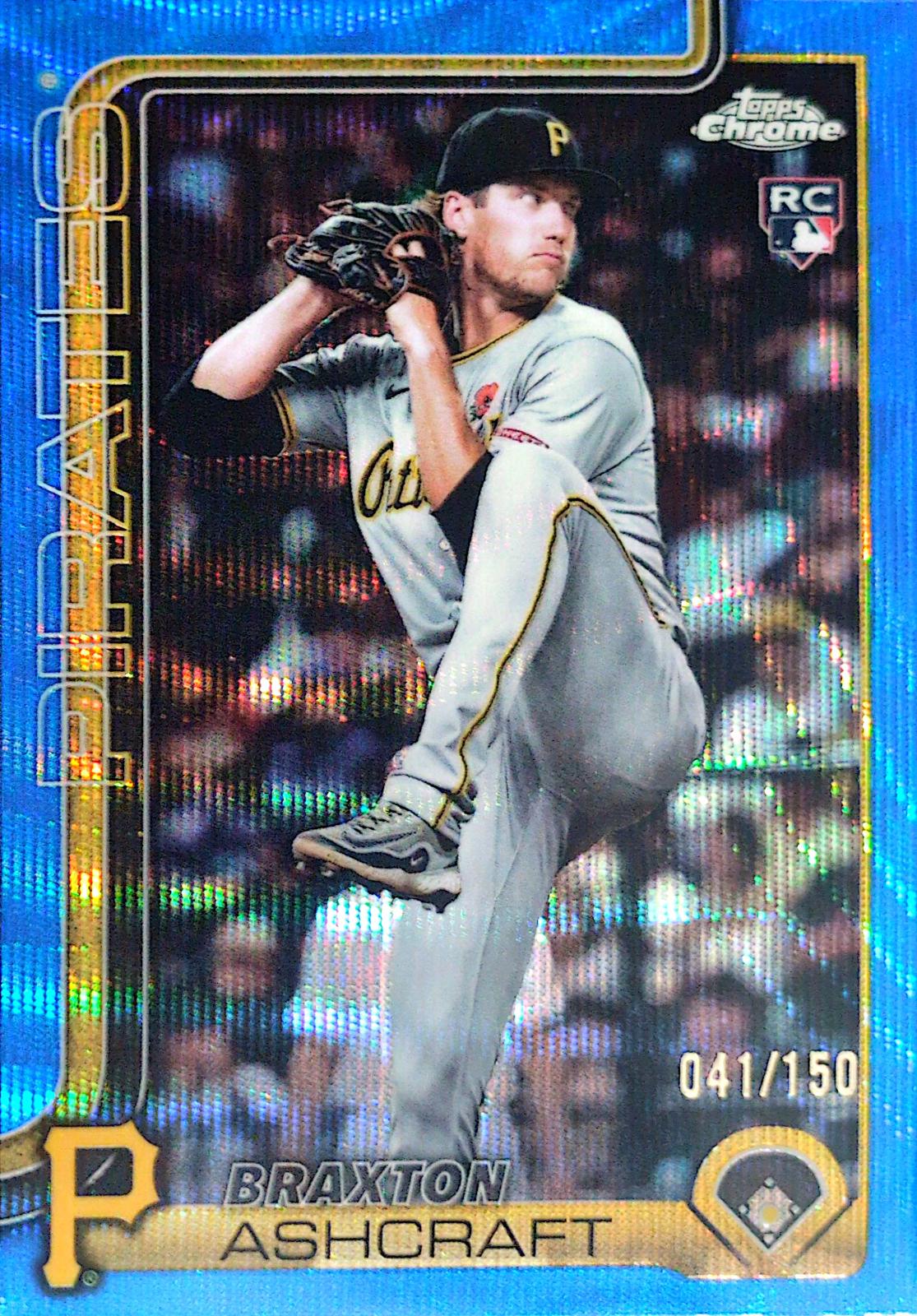 Braxton Ashcraft [Blue Wave Refractor] #USC142