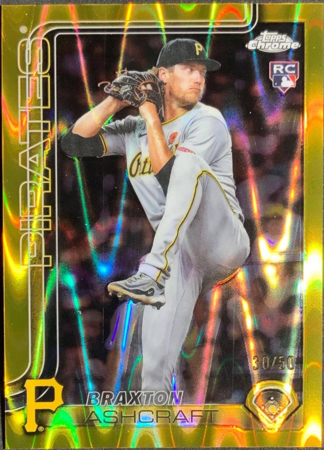 Braxton Ashcraft [Gold Wave Refractor] #USC142