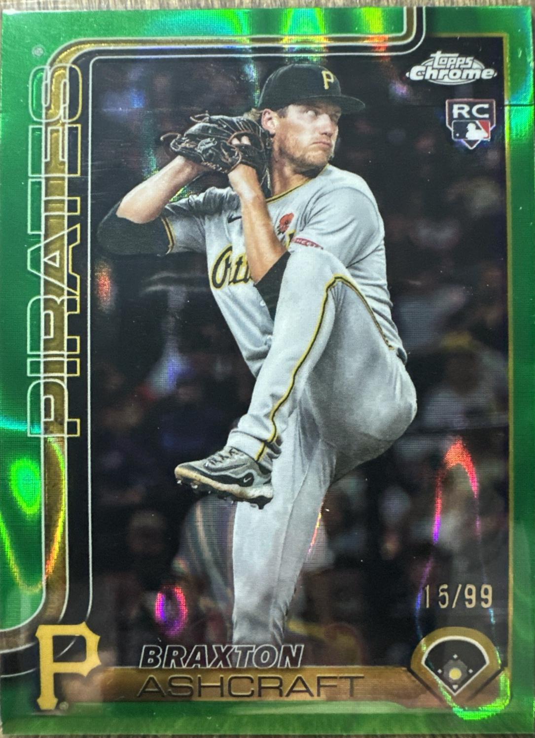 Braxton Ashcraft [Green Lava Refractor] #USC142